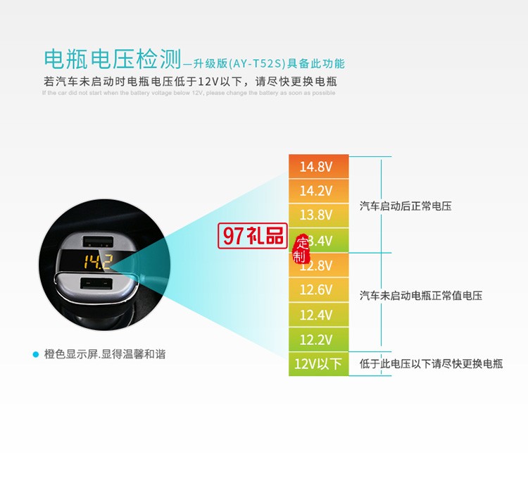 多功能帶線車充蘋果安卓兩用