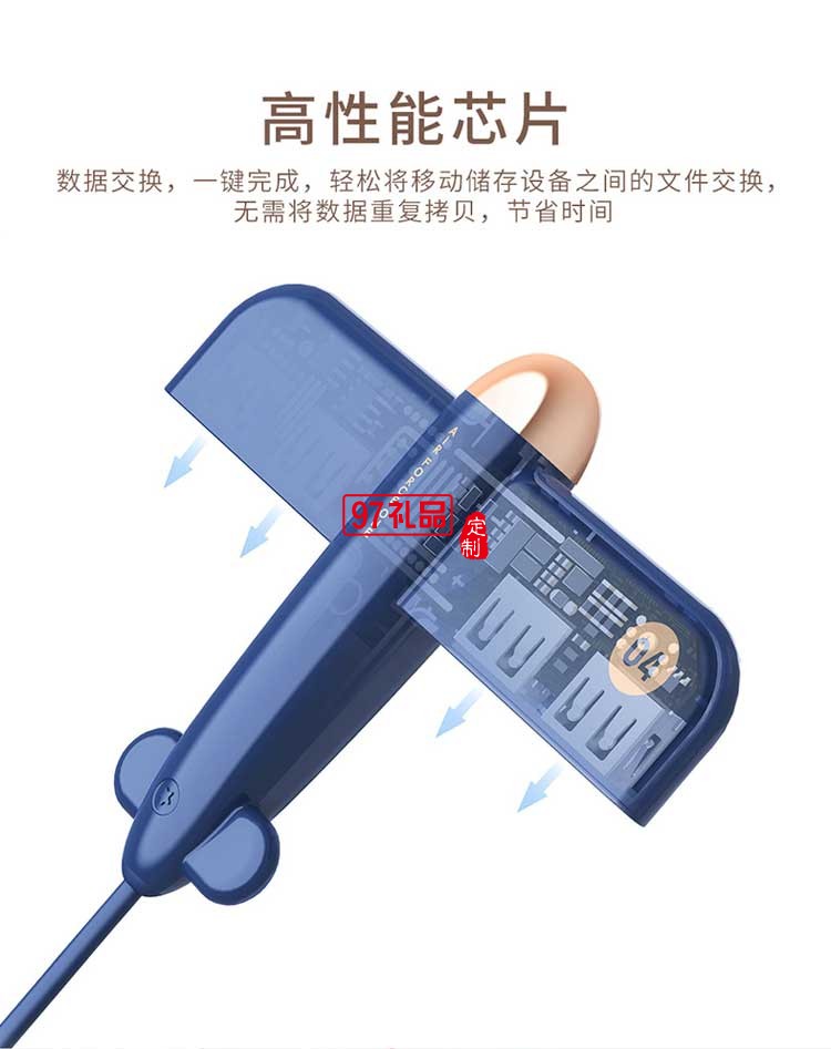 創(chuàng)意賽斯定制USB2.0分線器電腦一拖四集線器筆記本多接口hub轉(zhuǎn)換器