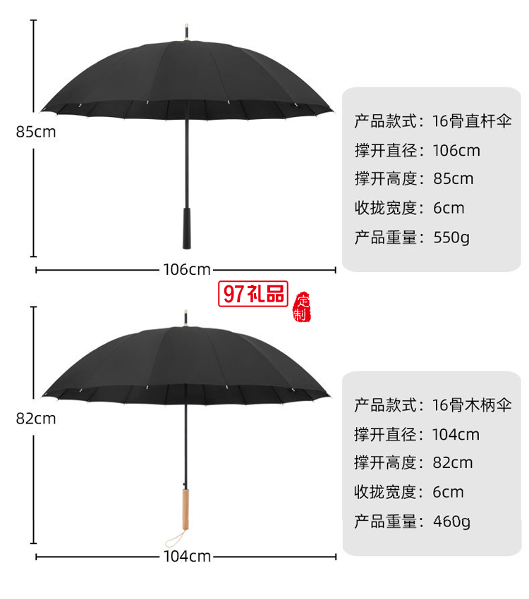 全自動折疊雨傘長柄晴雨兩用